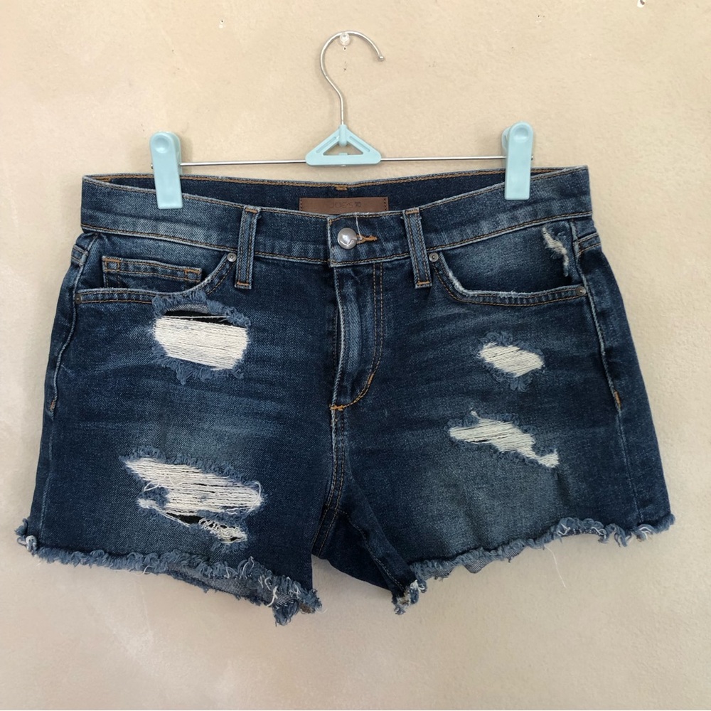 Joe’s Jeans distressed cutoff jean shorts